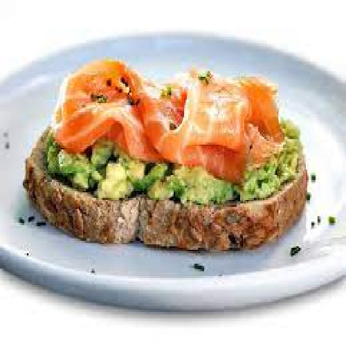 Tostada Salmon